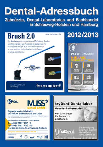 Dental-Adressbuch Schleswig-Holstein und Hamburg 2012/2013